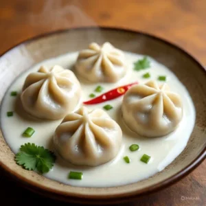 Chicken Malai Momos