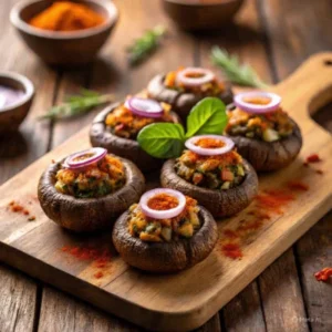 Stuffed Mushroom Tikka